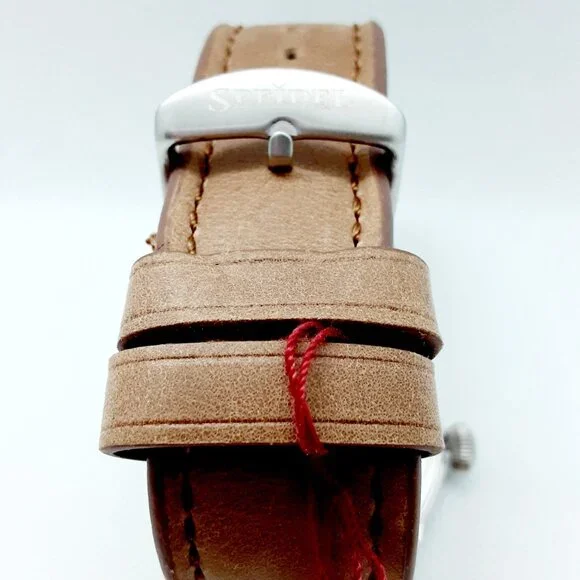 CLOSET SALE!! NEW With Tags Authentic Men's Speidel Watch, leather band - Picture 5 of 16